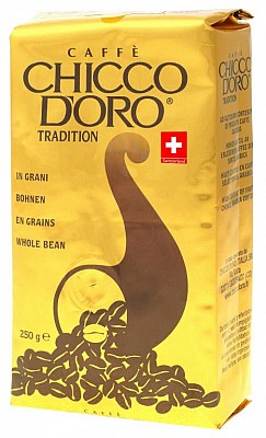Chicco D´oro Tradition 250 g 3 + 1 ZDARMA zrnková káva