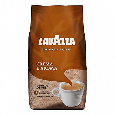 Lavazza Crema e Aroma - 6 x 1 kg, zrnková káva